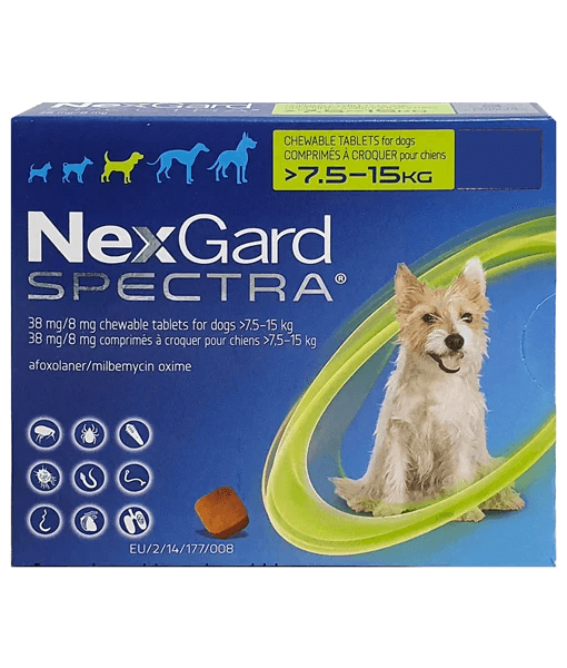 Nexgard Spectra - 7.5kg-15kg