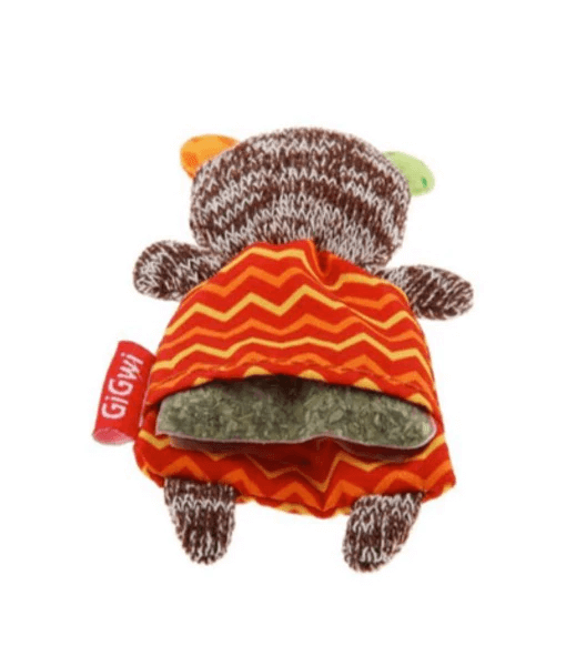GiGwi GiGwi- Refillable Catnip Bear 3xTeabags