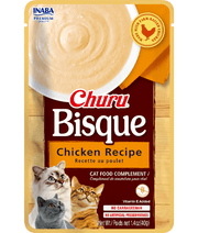 Inaba - Bisque - Chicken Recipe Cat Food Complement Food Topper 40g