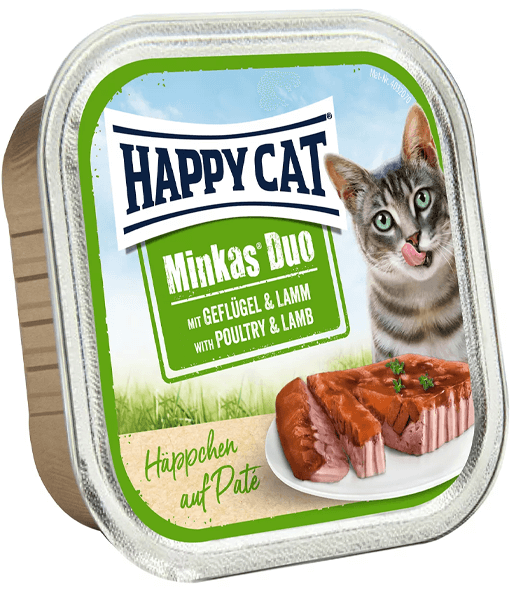 Happy Cat Minkas Duo Poultry and Lamb 100g