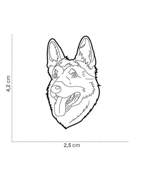 ID Tag - Black German Shepherd 2