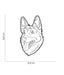 ID Tag - Black German Shepherd 2
