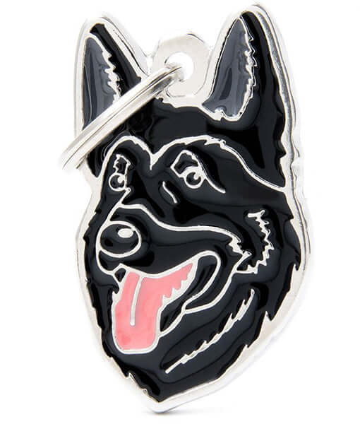 ID Tag - Black German Shepherd 2