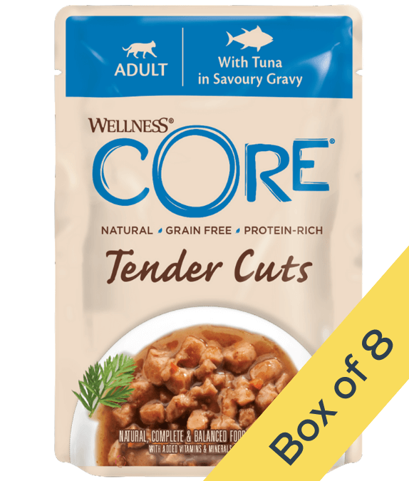 Wellness Wellness CORE Tender Cuts Tuna in Savory Gravy 85g