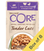 Wellness Wellness CORE Tender Cuts Turkey & Duck in Savory Gravy 85g