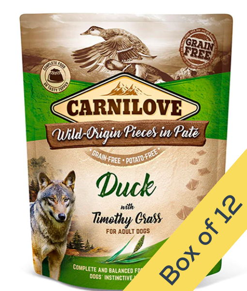 Carnilove - Pate Duck with Timothy Grass 300g Carnilove