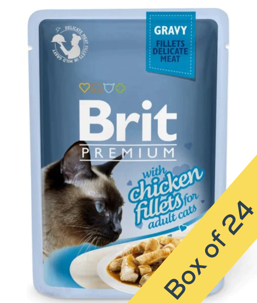 Brit Premium - Delicate Chicken Fillets 85g