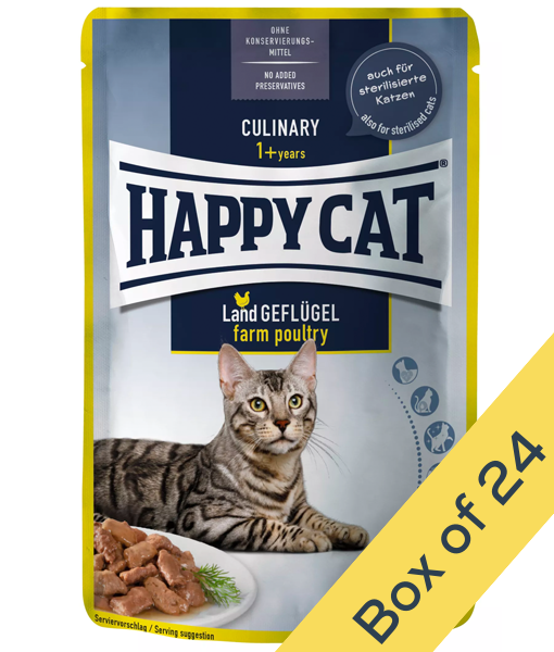 Happy Cat - Culinary Farm Poultry 85g Happy Cat