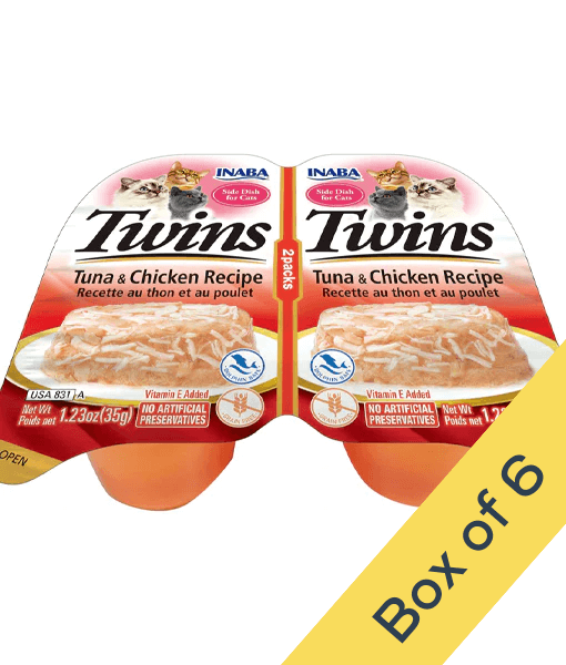 Inaba Inaba - Twins - Tuna & Chicken Recipe 2 Packs 70g