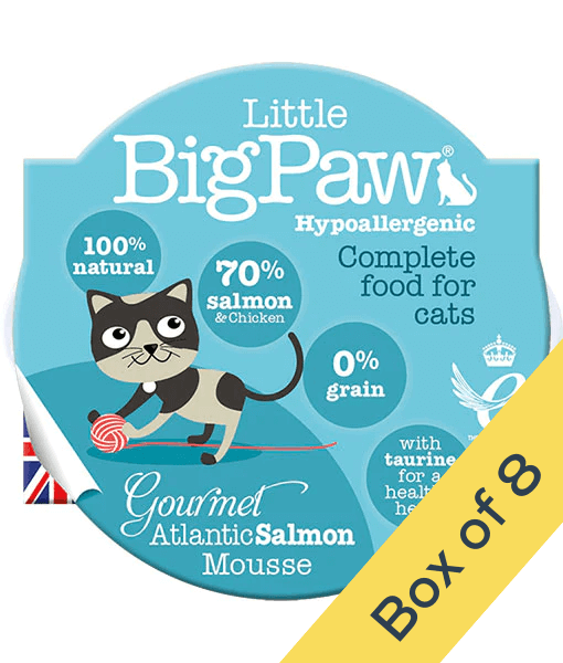 Little Big Paw - Gourmet Atlantic Salmon Mousse For Cats (85g)