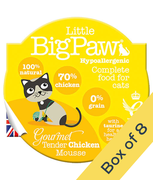 Little Big Paw - Gourmet Tender Chicken Mousse for Cats (85g) Little Big Paw