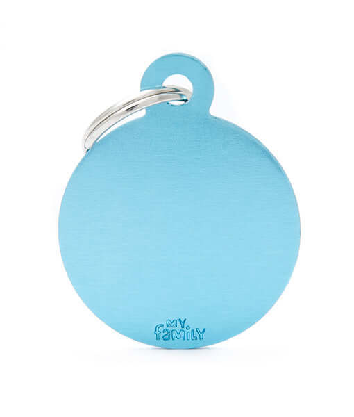 ID Tag - Basic Aluminum Circle
