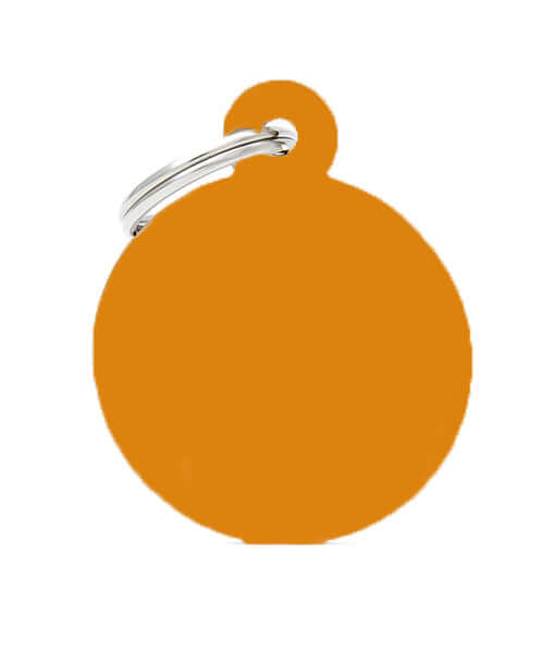 ID Tag - Basic Aluminum Circle