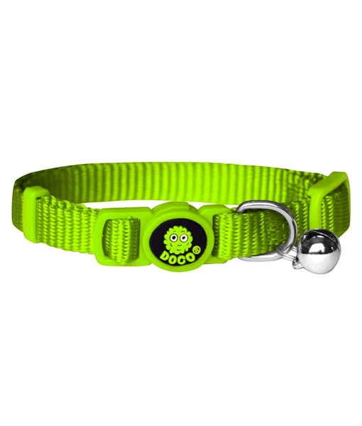 Doco - Signature Cat Collar Lime