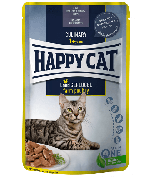 Happy Cat - Culinary Farm Poultry 85g Happy Cat