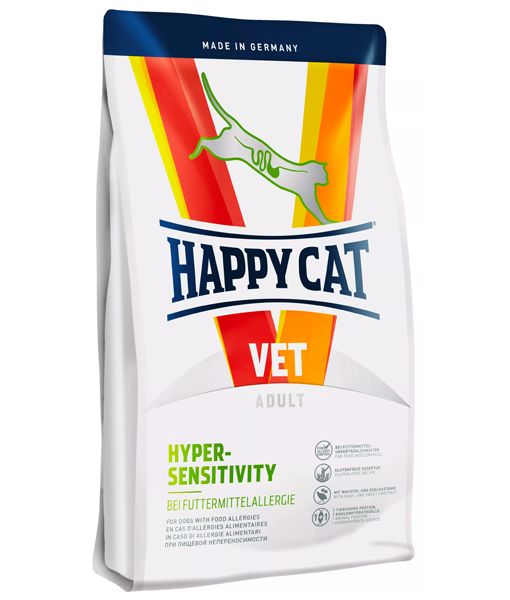 Happy Cat - VET Diet Hypersensitivity dry 1kg-1.4kg