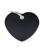 ID Tag – Basic Aluminum Heart