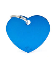 ID Tag – Basic Aluminum Heart