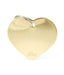 my family ID Tag – Basic Aluminum Heart