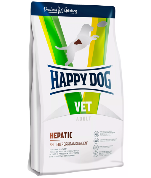 Happy Dog - Vet Diet Hepatic 4kgs Happy Dog