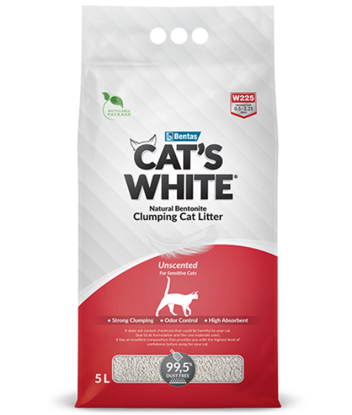 Cat’s White Unscented Clumping Cat Litter