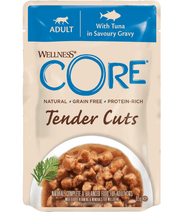 Wellness CORE Tender Cuts Tuna in Savory Gravy 85g
