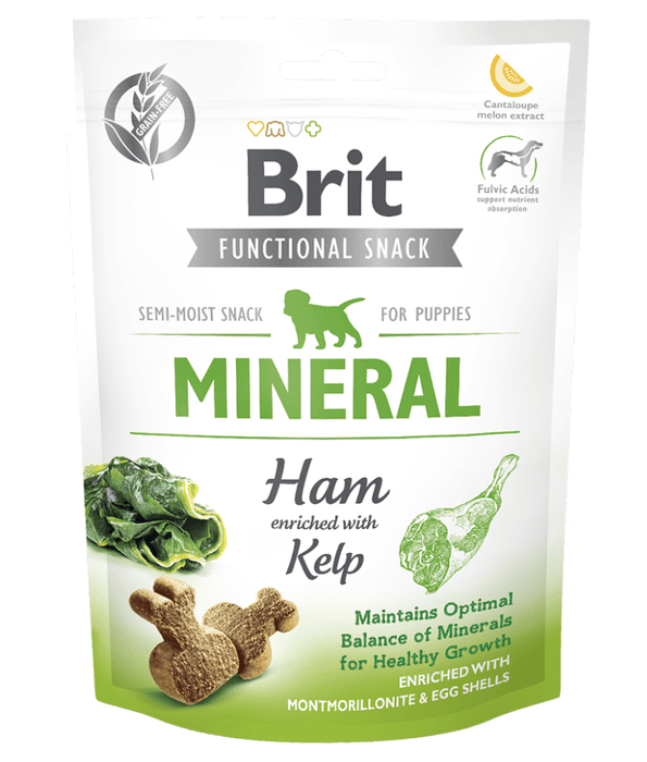 Brit Care Dog Functional Snack Mineral Ham for Puppies 150g Brit Care
