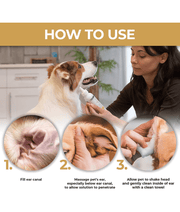Synergy Labs - Veterinary Formula, Clinical Care Ear Therapy For Dogs & Cats - 946ml