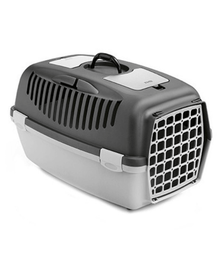 Stefanplast Stefanplast Gulliver With Plastic Door Dark Grey and Light Grey