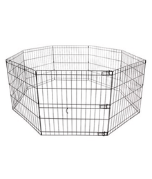 M-Pets puppy play pen foldable steel