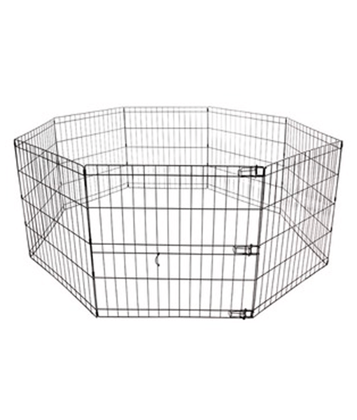 M-Pets puppy play pen foldable steel