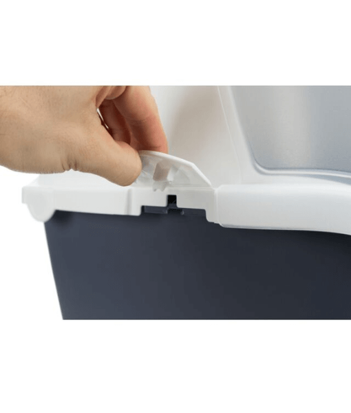 Trixie Vico Open Top Litter Tray, with Hood 40 × 40 × 56 cm