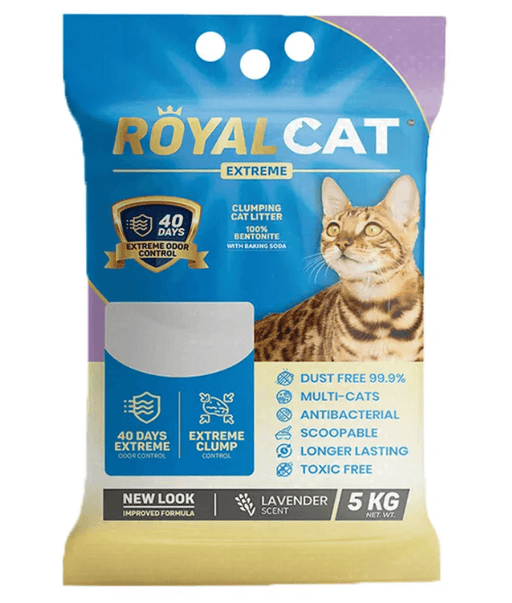 Royal Cat Cat Litter Lavender Scent Odor Control (5,10)kg Royal Cat