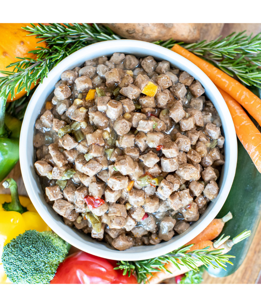 Little Big Paw - Chicken with Green Beans, Mixed Peppers and Sweet Potato in a Rich Herb Gravy 390g Little Big Paw