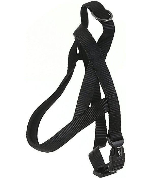 WalkingMate Neoprene Padded Black Harness (S,M) Animate