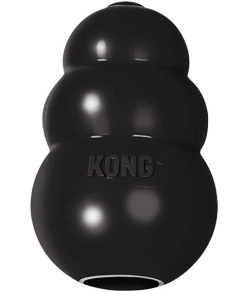 Kong Extreme Dog Toy Toughest Natural Rubber Black Kong