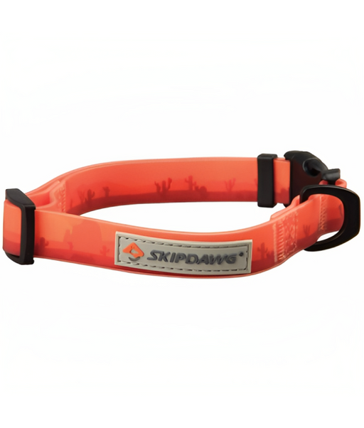 Skipdawg Urban Traveler Dog collar Orange -M 36cm - 51cm SKIPDAWG