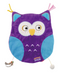 Joyful Space Cat Play Mat Owl With Crinkle Paper & a Bag of Catnip Plush/Feather/Crimp Band GiGwi