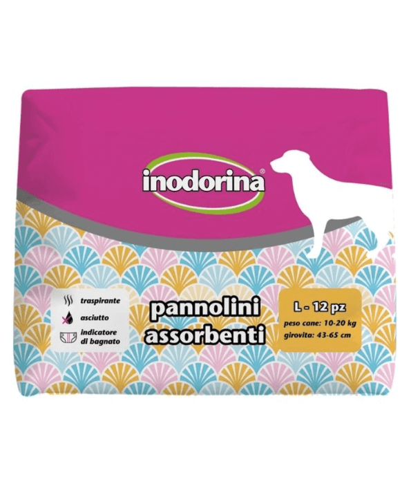 Inodorina Inodorina Absorbent Diapers (S,M,L,XL) 12Pcs