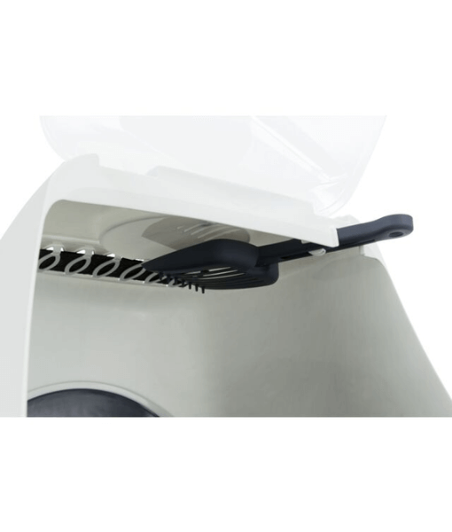 Trixie Vico Open Top Litter Tray, with Hood 40 × 40 × 56 cm