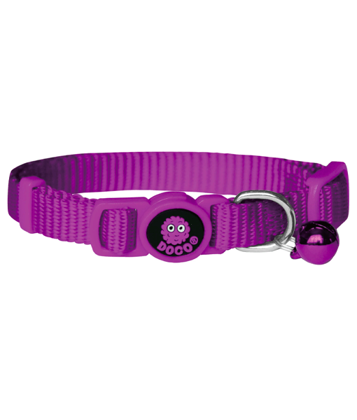 Doco - Signature Cat Collar Purple