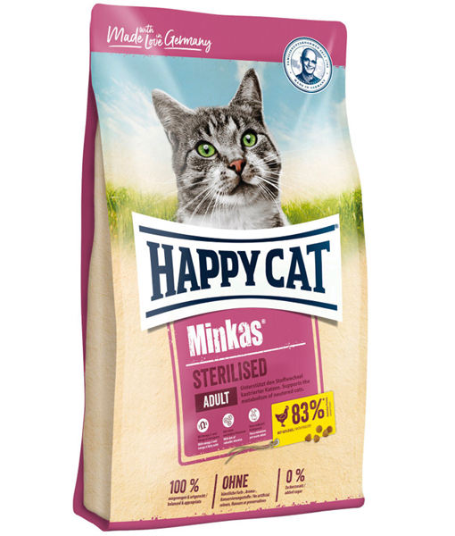 Happy Cat - Minkas Sterilised Poutlry Happy Cat