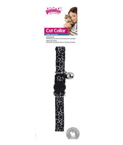 Pawise – Cat Collar Marbling Design with Bell