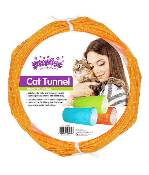 Pawise – Foldable Cat Tunnel (50 x 25 cm)