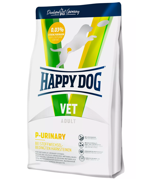 Happy Dog - Vet Urinary 4kgs Happy Dog