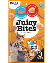Inaba - Juicy Bites Fish & Clam Flavor 34g 3 packs