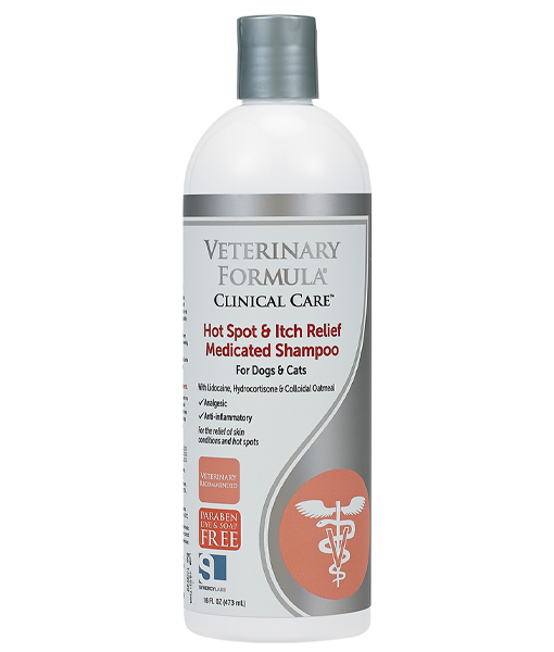 Synergylabs Veterinary Formula Hot Spot & Itch Relief Medicated Shampoo