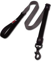 Doco 120cm Shock Absorbing Bungee Nylon Dog Leash Grey