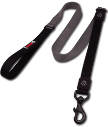 Doco 120cm Shock Absorbing Bungee Nylon Dog Leash Grey
