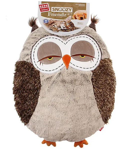 Gigwi Bed Owl Snoozy  Friends 54cm x 44cm x 5cm
